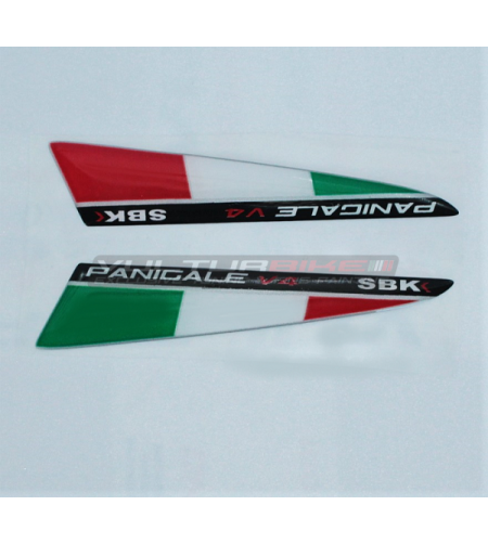 3D-Tricolor-SBK-Flaggen für Flossen - Ducati Panigale V4 / V4S 2022