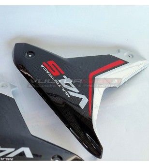 Carbon Seitenteile - Ducati Multistrada V4S (ICEBERG WHITE)