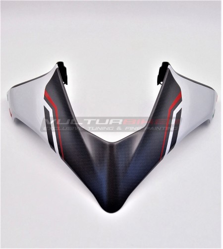 Custom Carbon Fairing - Ducati Multistrada V4S (ICEBERG WHITE) 