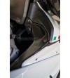 Carbon top cover for toe cap - Ducati Multistrada V4S (ICEBERG WHITE) 
