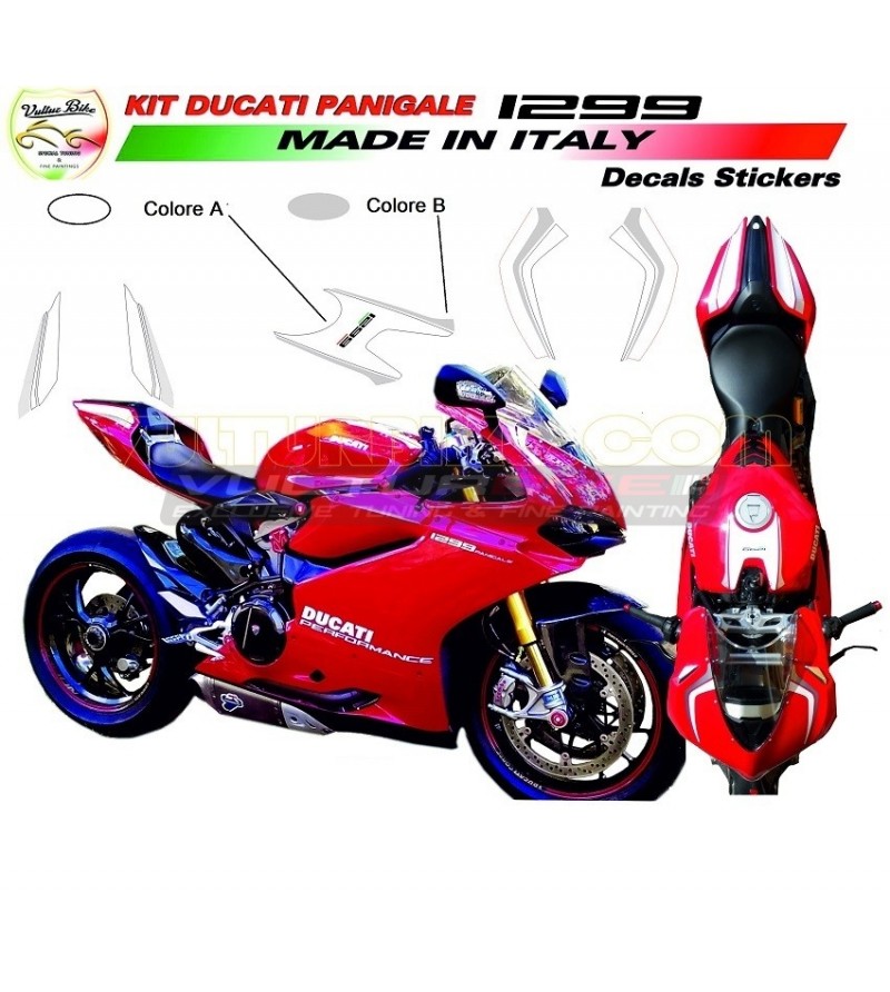 Custom design stickers kit - Ducati Panigale 959/1299