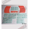 Adesivi universali colorati Factory Racing 