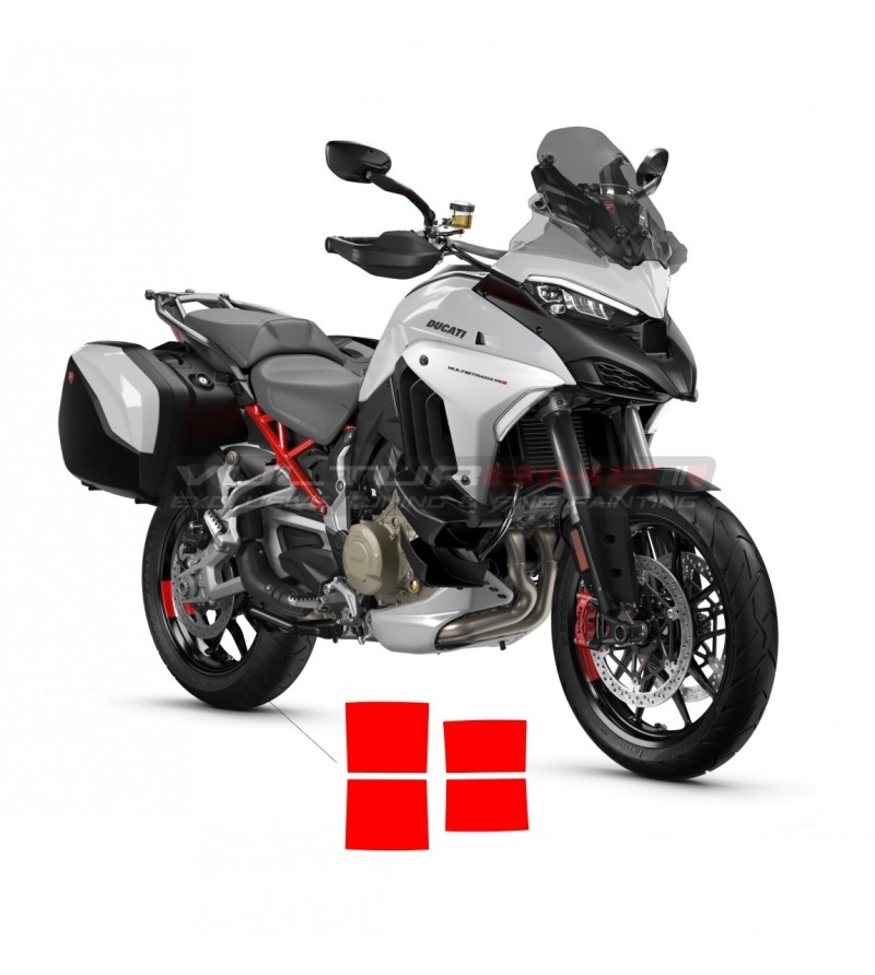 Grand Tour style stickers for wheels - Ducati Multistrada V4 / V4S