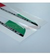 Bandiere tricolore italiano resinate per alette - Ducati Streetfighter V2 