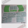 Universal colored Factory Racing stickers 