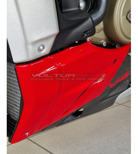 Carénages de fond en carbone personnalisé - Ducati Streetfighter V4 