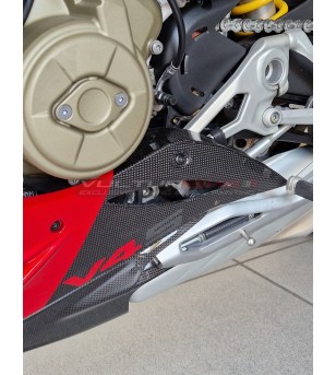 Custom carbon lower fairings - Ducati Streetfighter V4