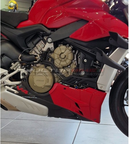 Carenados inferiores de carbono personalizados - Ducati Streetfighter V4 