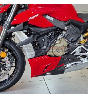 Carene inferiori in carbonio personalizzate - Ducati Streetfighter V4