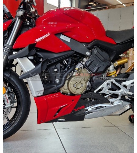 Carenados inferiores de carbono personalizados - Ducati Streetfighter V4 