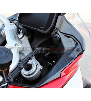 Bulle custom design - Ducati Multistrada V4 aviateur gris
