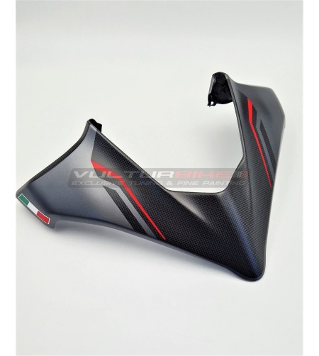 Custom design carbon fairing - Ducati Multistrada V4 aviator grey 