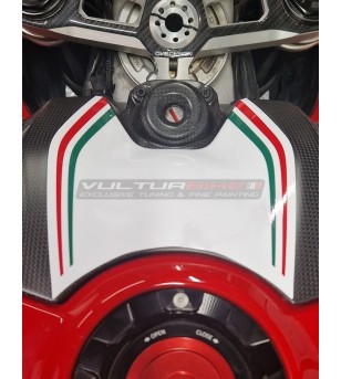 Pegatina tricolor para tanque - Ducati Panigale V4 2022 / 2023