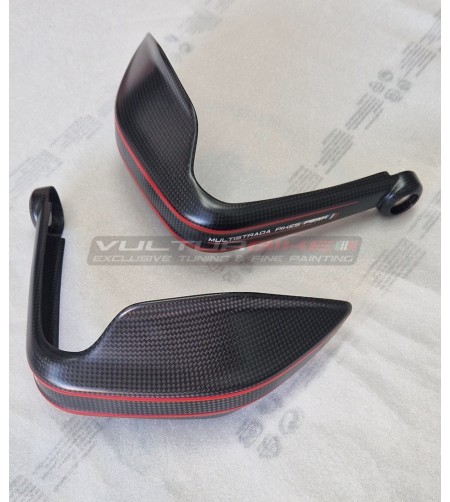 Guardamanos de carbono personalizados - Ducati Multistrada V4 Pikes Peak 