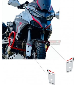 Carbon fender stickers Ducati Multistrada V4