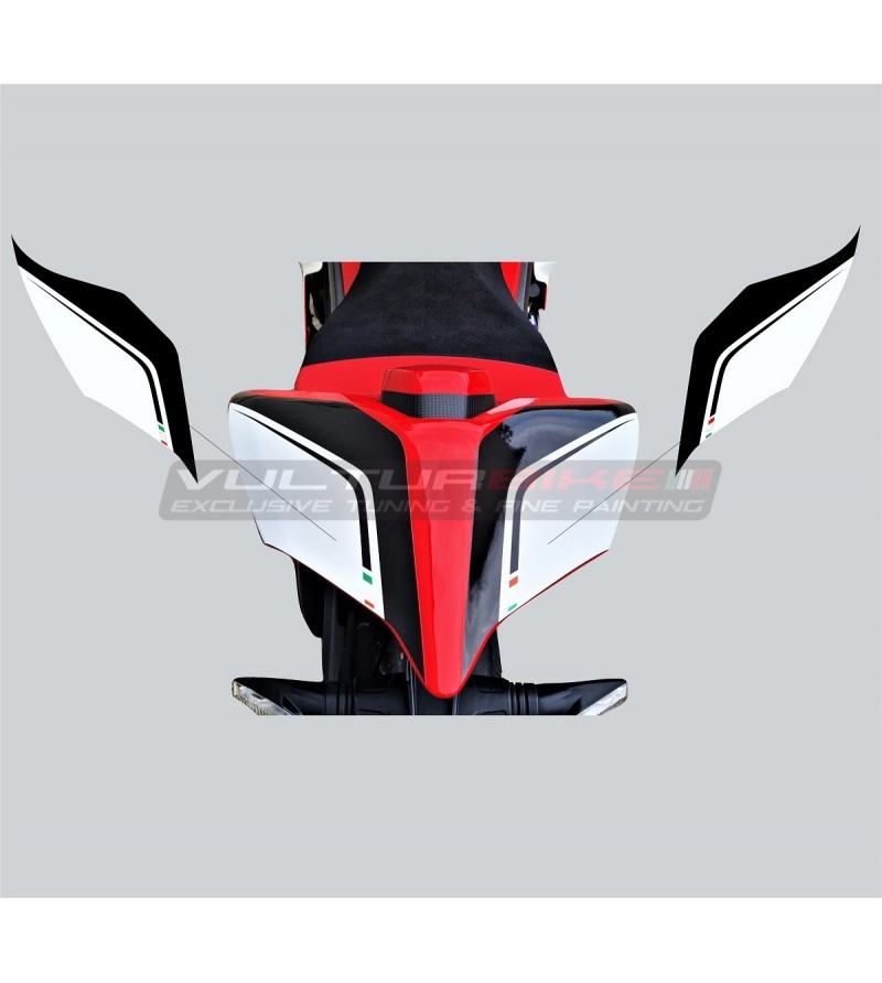 Stickers kit for new coloring tail - Ducati Panigale V4