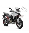 Adesivi iceberg white per airbox - Ducati Multistrada V4 