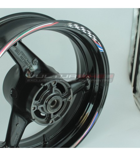Adesivi universali per cerchi BMW Italy design 