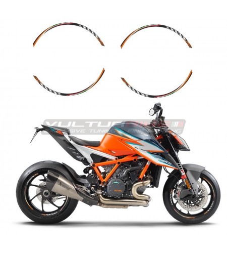 Motorrad Rad Aufkleber Motorcycle Reflective Wheel Rim Stripe Decal Sticker  for CB1000R Front Rear Decal Full Set Wheel Stickers (Color : E) :  : Automotive
