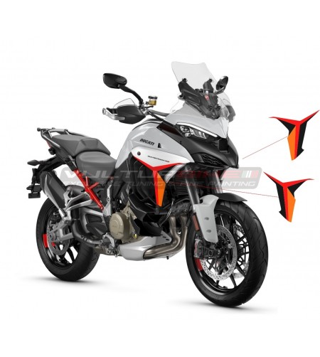 Adesivi per pannelli laterali special design - Ducati Multistrada V4 