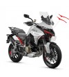 Pegatinas para airbox tip diseño rojo - Ducati Multistrada V4 
