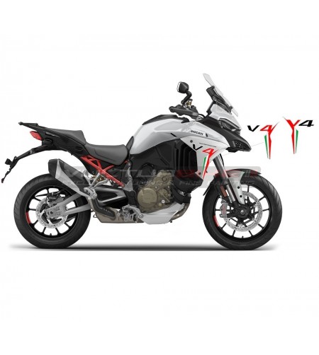 Tricolor stickers for side panels - Ducati Multistrada V4