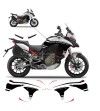 Complete stickers kit black edition - Ducati Multistrada V4 Iceberg White