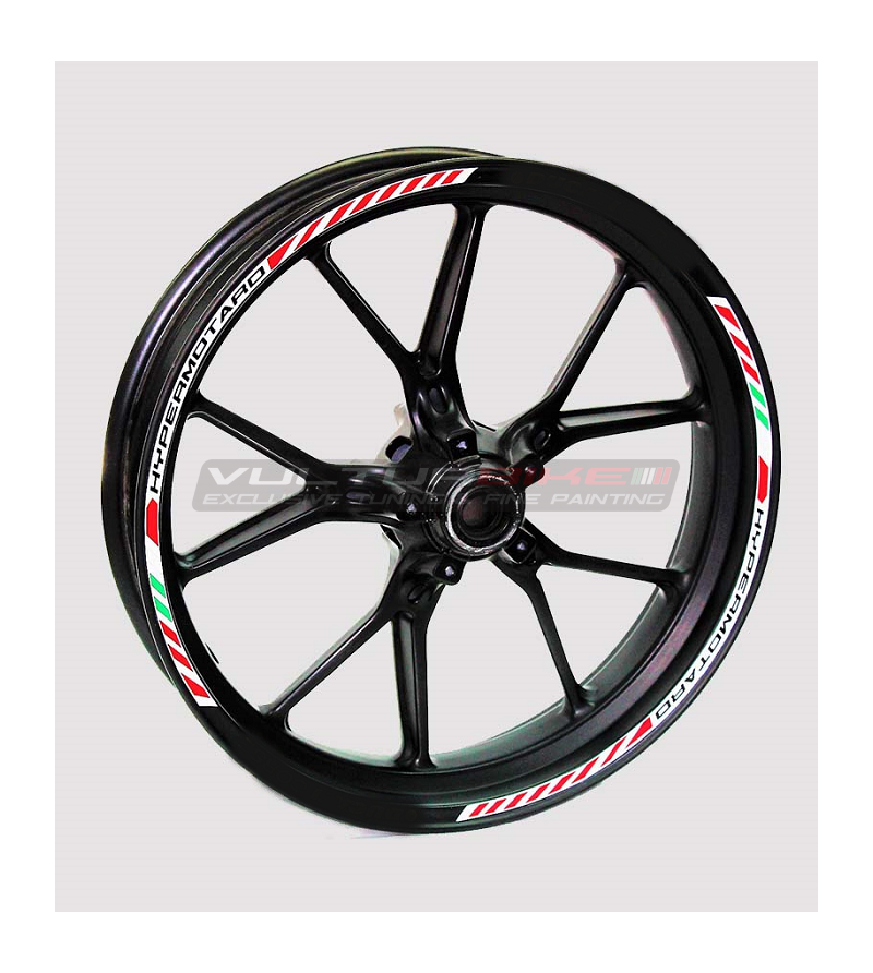 Adhesive kit for strip Ducati Hypermotardwheels