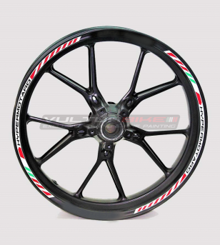 Stickers' kit for Ducati Hypermotard's wheels