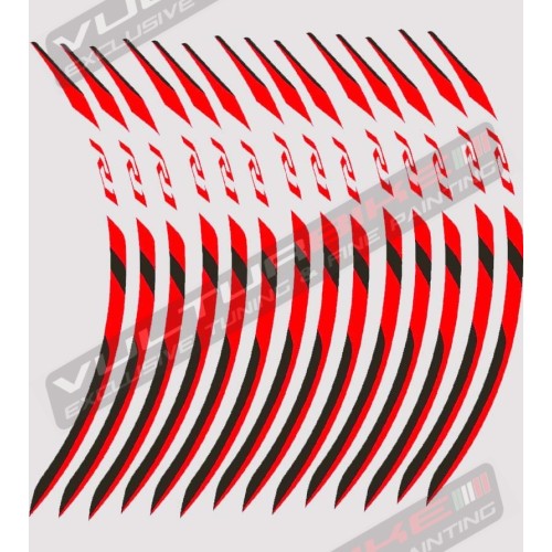 Various color stickers for motorcycle wheels - Yamaha R1 