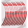 Various color stickers for motorcycle wheels - Yamaha R1 