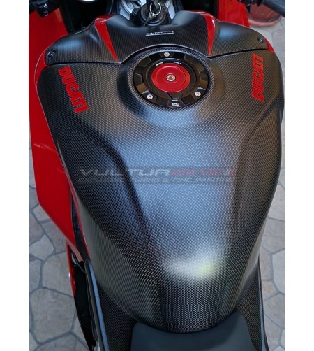 Tapa de depósito de carbono - Ducati Panigale / Streetfighter V4 
