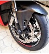 Universal stickers for red design wheels
