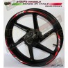 Black red stickers for bikes wheels - Yamaha R6 