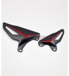 Custom Design Carbon Fersenschutz Set - Ducati Panigale V4 / Streetfighter V4 / V2 