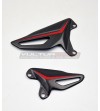 Conjunto de protector de talón de carbono de diseño personalizado - Ducati Panigale V4 / Streetfighter V4 / V2 