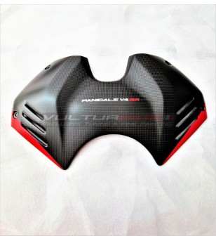 Custom design carbon battery cover - Ducati Panigale V4SP