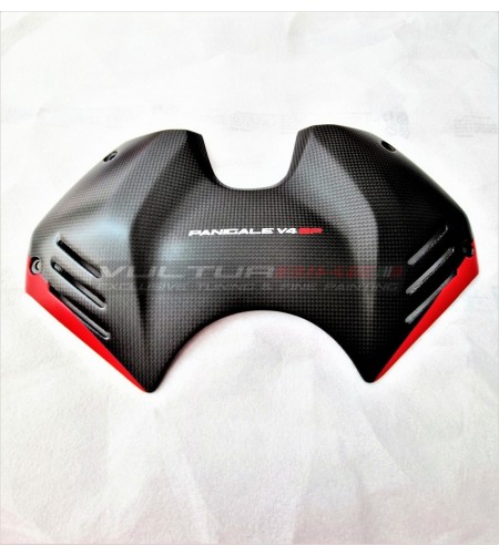 Tapa de batería de carbono de diseño personalizado - Ducati Panigale V4SP