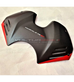 Cover batteria in carbonio design personalizzato - Ducati Panigale V4SP