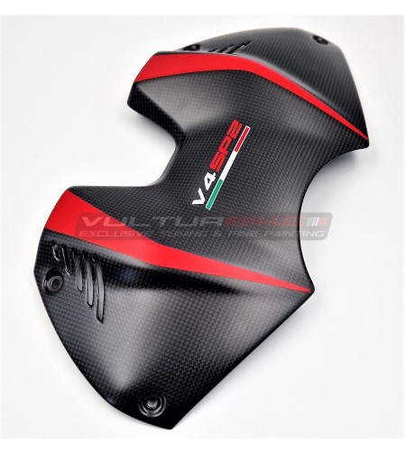 Maßgeschneiderte Carbon-Batterieabdeckung - Ducati Panigale V4SP2