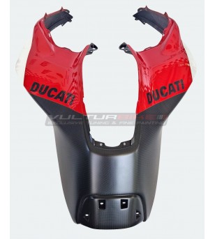 Cubierta del tanque de carbono y paneles laterales - Ducati Multistrada V4 Pikes Peak