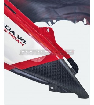 Cubierta del tanque de carbono y paneles laterales - Ducati Multistrada V4 Pikes Peak