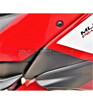 Tankdeckel und Seitenwände aus Carbon - Ducati Multistrada V4 Pikes Peak