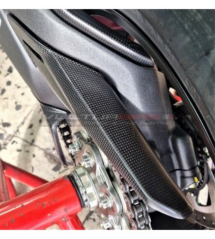 Protège-chaîne supérieure en carbone - Ducati Multistrada V4 Pikes Peak
