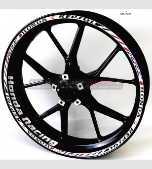 Adesivi per ruote - Honda Racing CBR Repsol hrc