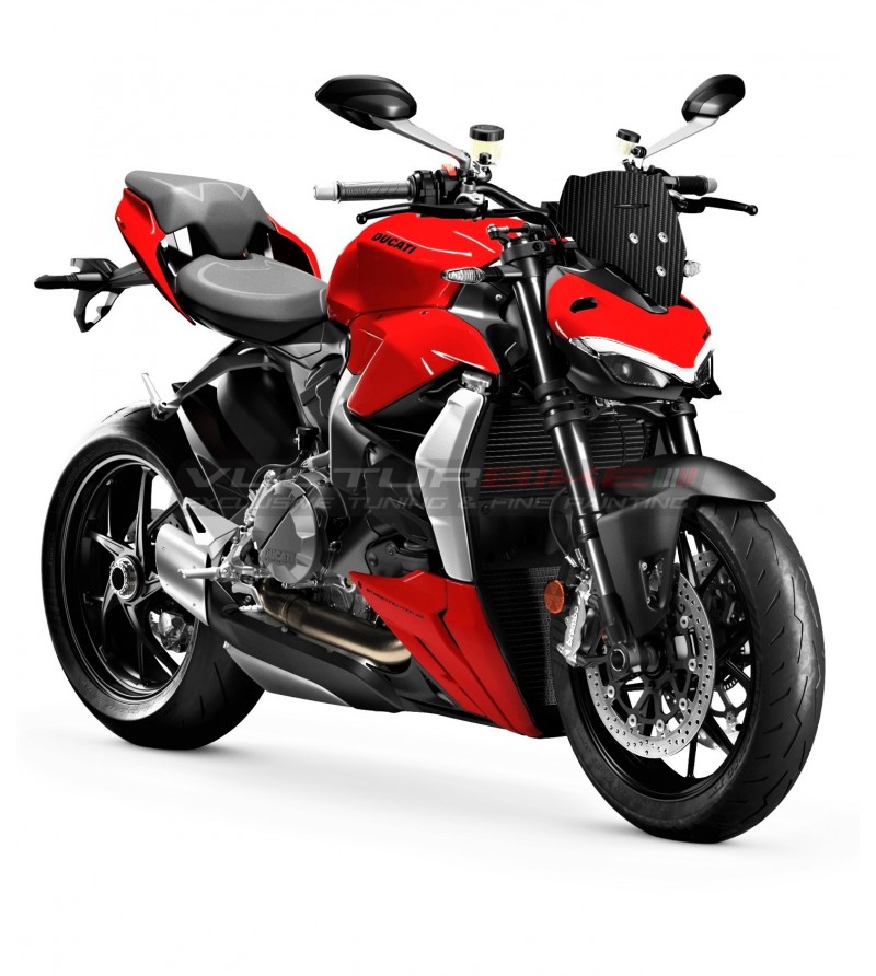 Vergrößerter Carbon-Bildschirm - Ducati Streetfighter V2