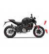 Seitenaufkleber für Kotflügelvorderseite - Ducati Monster 937 