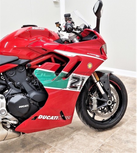 Kit de pegatinas de diseño Troy Bayliss - Ducati Supersport 950 