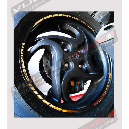 Perfiles de rueda - Honda CB1000R 