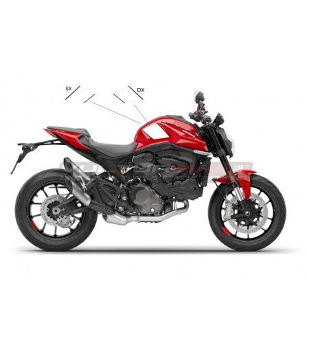 Customizable adhesive bands for tank - Ducati Monster 937